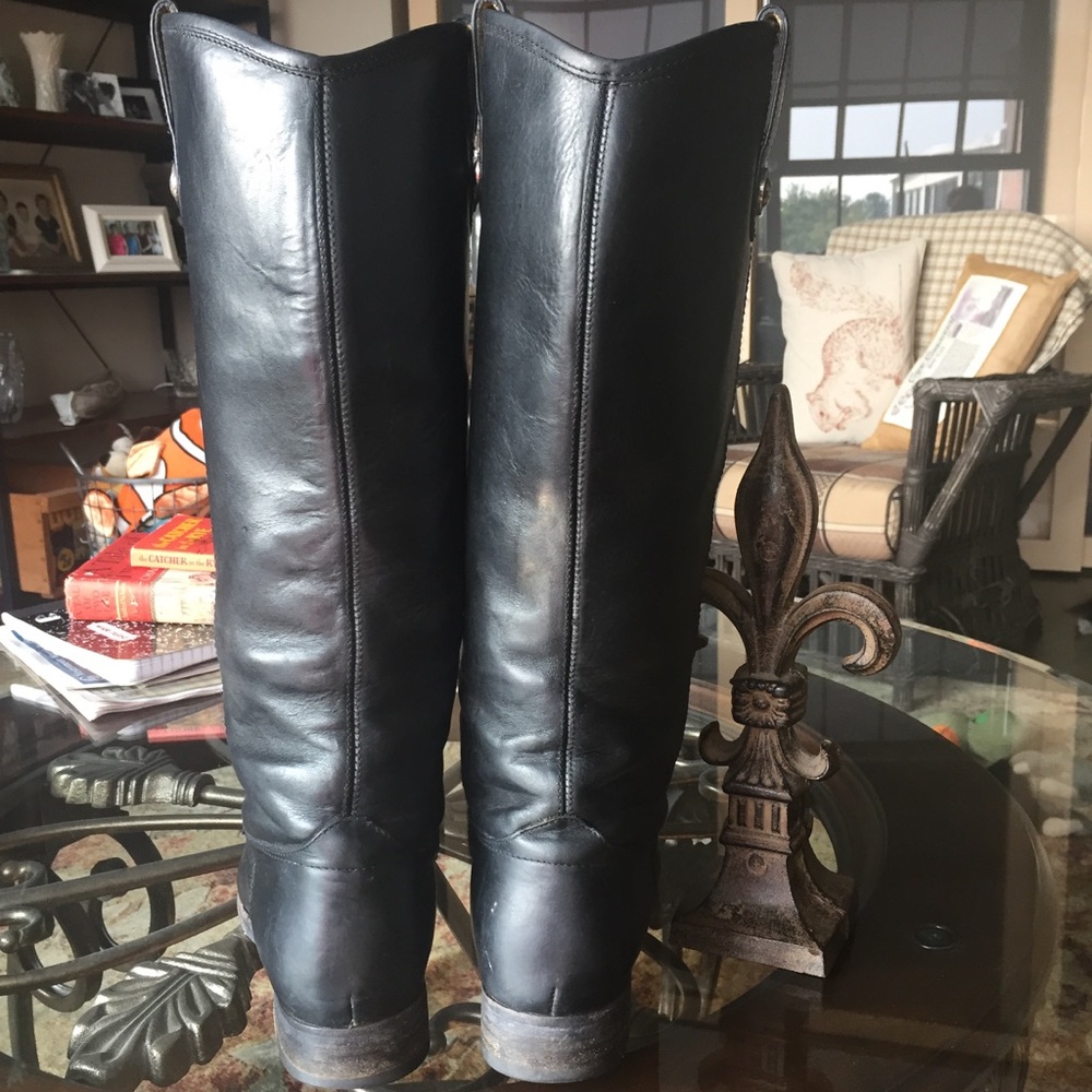 Frye Melissa Riding Boot Size 8.5 - Picture 3 of 6